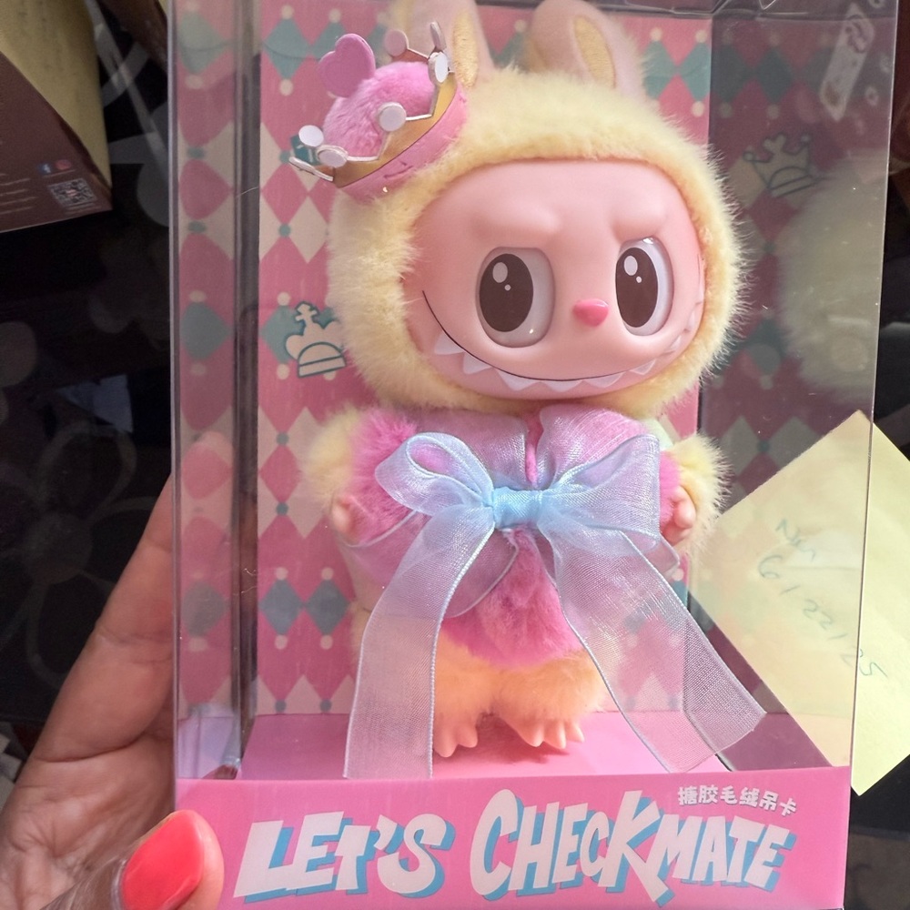 100% Authentic- Let’s Checkmate- Labubu